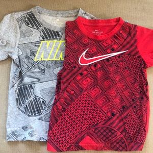 2 Boys Nike Tees